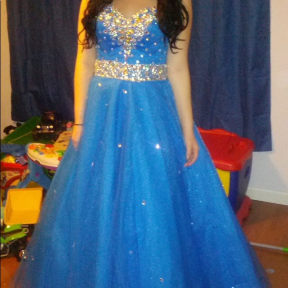 Poffie Girls Prom Dress